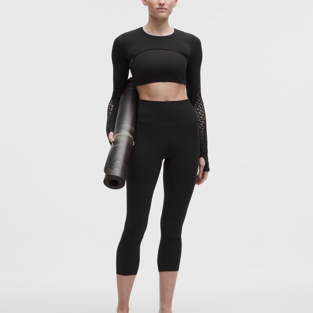Lululemon Align Black Leggings 23 inch size 10